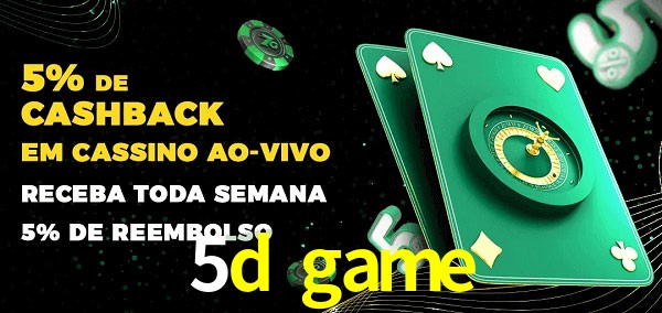 Promoções do cassino ao Vivo 5d game
